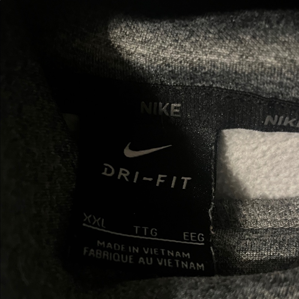 Nike Dri-FIT Gray Hoodie - Picture 2 of 2